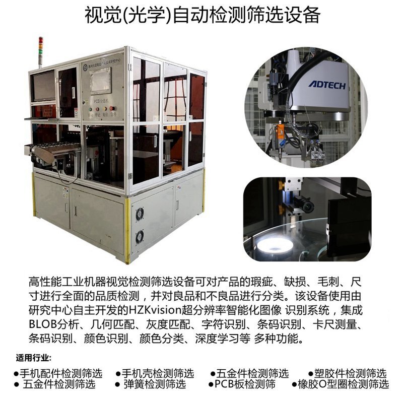 視覺檢測設備（光學檢測設備）的作用是什么？